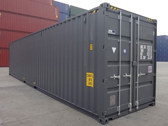 40’ HC Containers - AGA Group & Associates